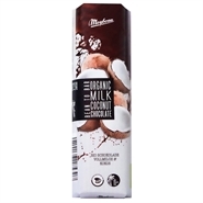 Mælkechokolade med kokos - 35 g - Meybona