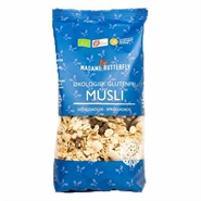 Müsli med søde dadler og sprød kokos, GF, Økologisk - 275 Gram - Madame Butterfly