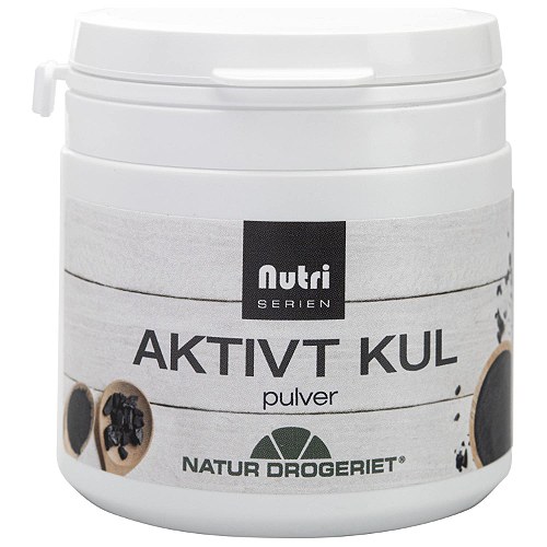 Aktivt kul pulver - 80 gram - Natur-Drogeriet
