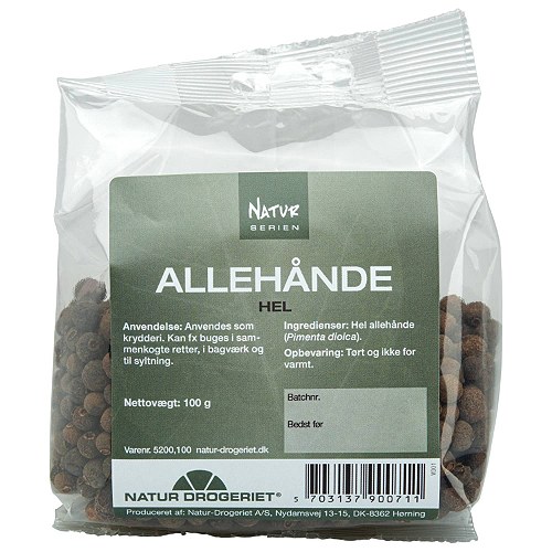 Allehånde hel - 100 gr - Natur Drogeriet