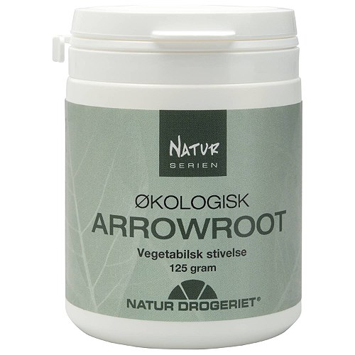 Arrowroot pulver Økologisk- 125 gr - Natur Drogeriet