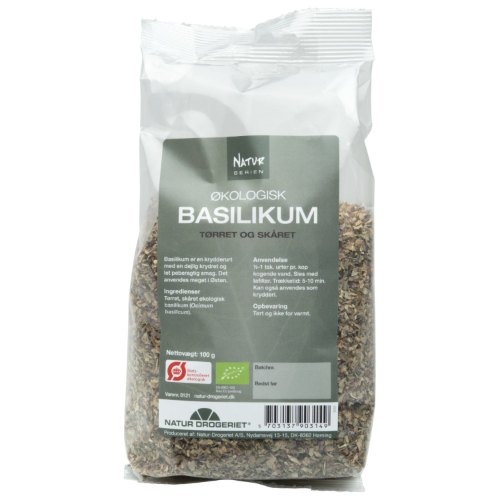 Basilikum Økologisk - 100 gr - Natur Drogeriet