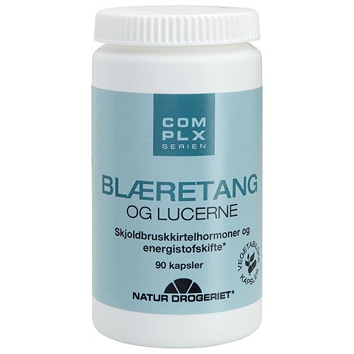 Blæretang og lucerne - 90 Kapsler - Natur-Drogeriet