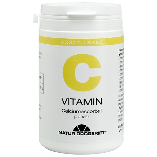 C-vitamin calciumascorbat - 250 gram - Natur Drogeriet