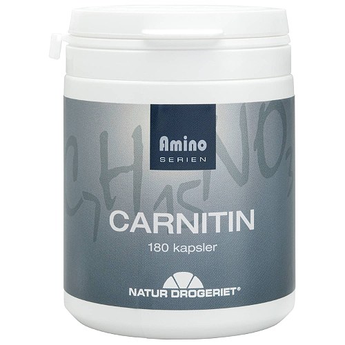 Carnitin - 180 kapsler - Natur Drogeriet