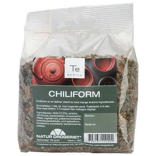 Chili Form te - 100 gram - Natur Drogeriet