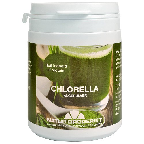 Chlorella algepulver - 70 gram - Natur Drogeriet