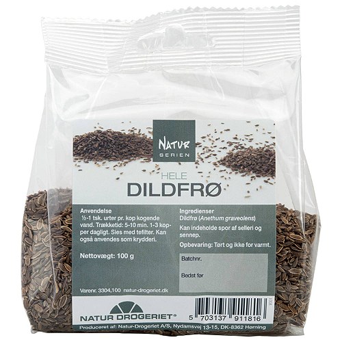 Dildfrø - 100 gr - Natur Drogeriet