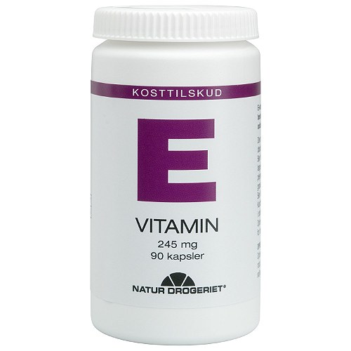 E-vitamin - 90 kapsler -  Natur-Drogeriet