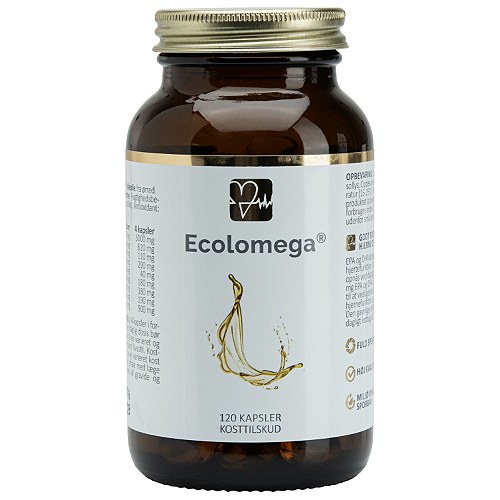 Ecolomega kapsler - 120 Kapsler 