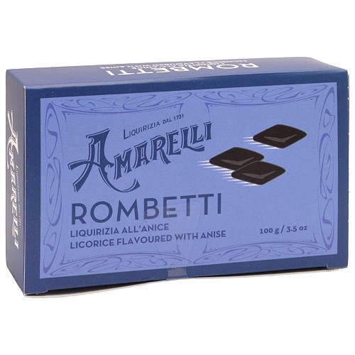 Engelsk lakrids med anis - 100 gr - Amarelli