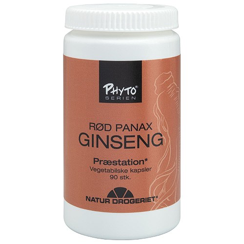 Rød Ginseng 400 mg - 90 kap - Natur Drogeriet 