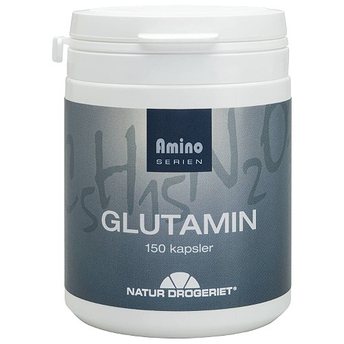 Glutamin - 150 kapsler - Natur-Drogeriet