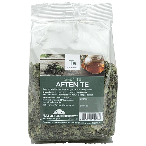Grøn aften the - 100 gr - Natur Drogeriet