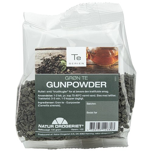 Grøn Gunpowder the - 100 gr - Natur Drogeriet