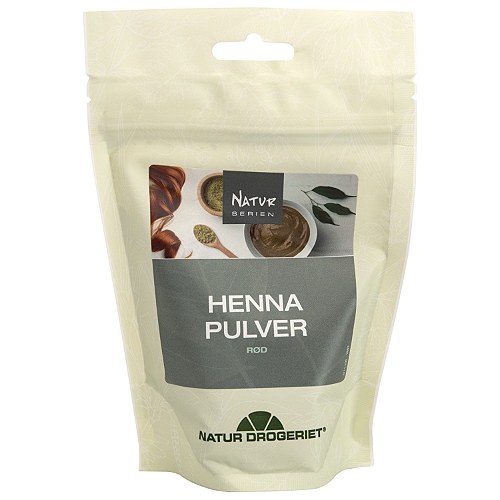 Hennapulver rød - 100 gr - Natur Drogeriet