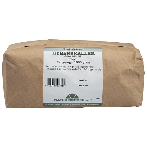 Hybenskaller fint skåret - 1 kg - Natur Drogeriet