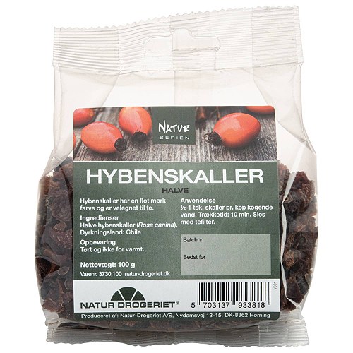 Hybenskaller halve - 100 gr - Natur Drogeriet