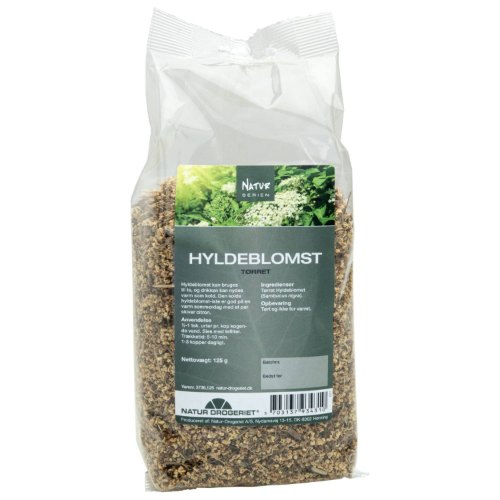 Hyldeblomst - 125 gr - Natur Drogeriet