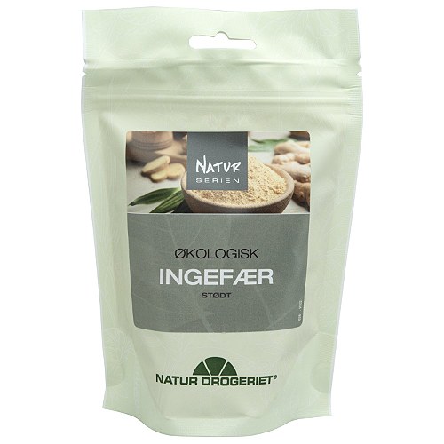 Ingefær stødt Økologisk - 100 gr - Natur Drogeriet 