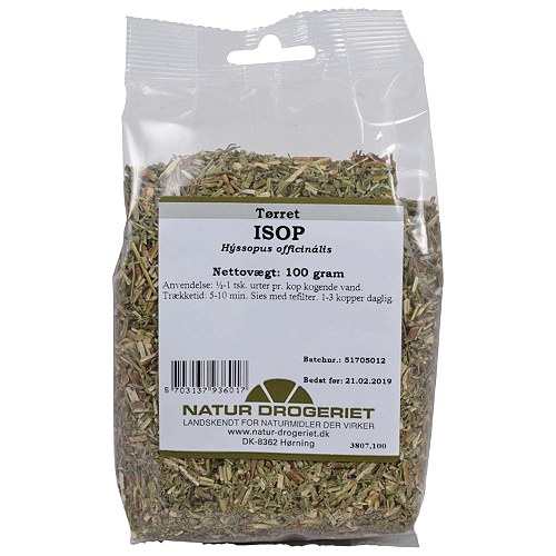 Isop tørret - 100 gram - Natur Drogeriet