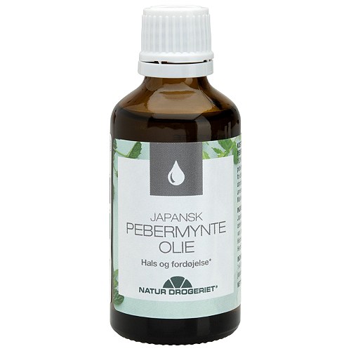 Japansk Pebermynteolie æterisk - 50 ml - Natur Drogeriet