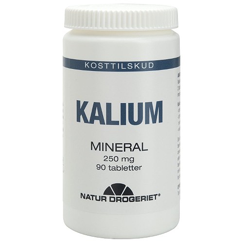 Kalium complex 250 mg - 90 tab - Natur Drogeriet