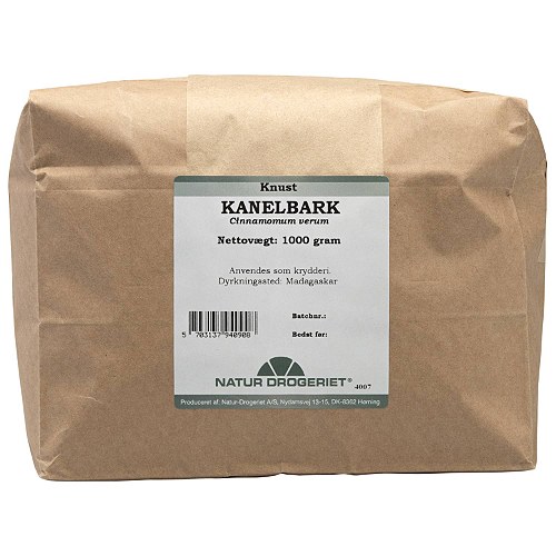 Kanelbark knust (ceylon) - 1 kg - Natur Drogeriet