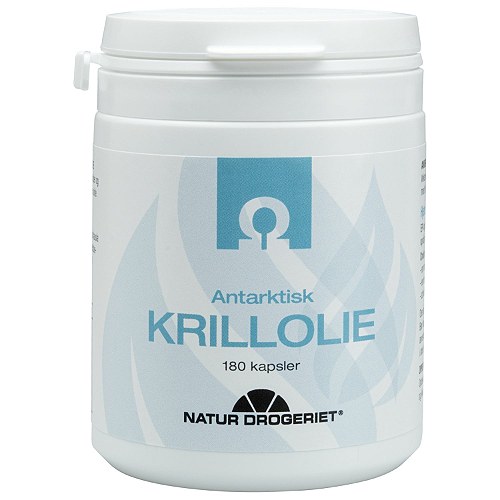 Krill Olie - 180 kapsler - Natur-Drogeriet