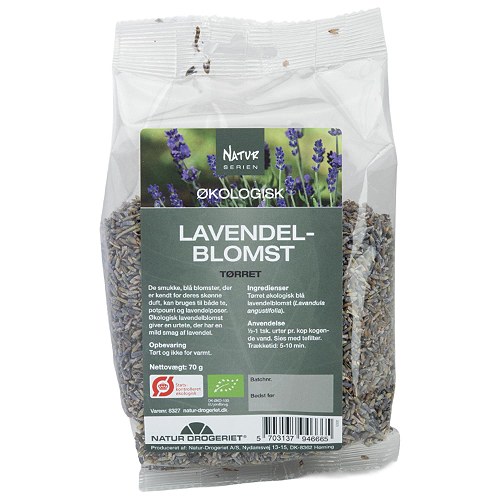 Lavendelblomst Økologisk - 70 gram - Natur Drogeriet