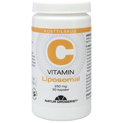 Liposomal C-vitamin - 90 kapsler -  Natur-Drogeriet