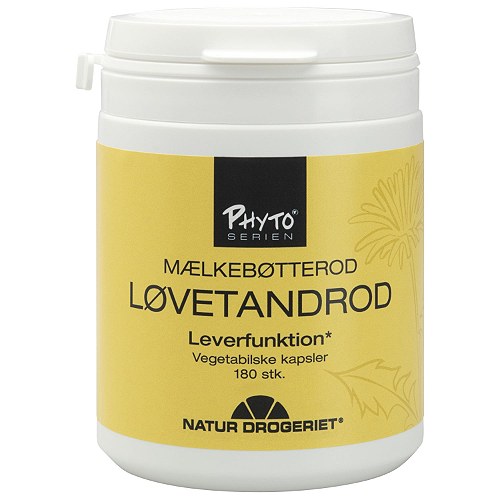 Løvetandrod - 180 kapsler - Natur Drogeriet