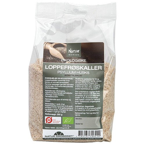 Skallin grov i pose frøskaller Økologisk- 250 gr - Natur Drogeriet