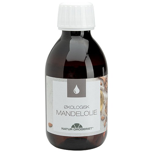 Mandelolie Økologisk - 200 ml - Natur-Drogeriet