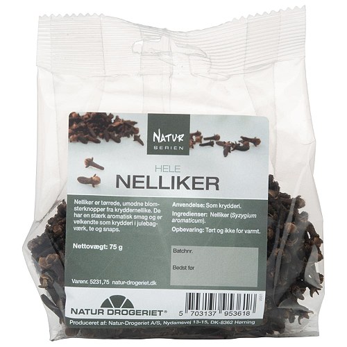 Nelliker hele  - 75 gram - Natur Drogeriet