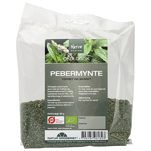 Pebermynte Økologisk - 80 gram - Natur Drogeriet