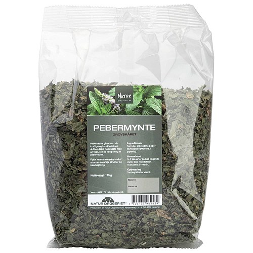Pebermynte grov skåret - 175 gr - Natur Drogeriet