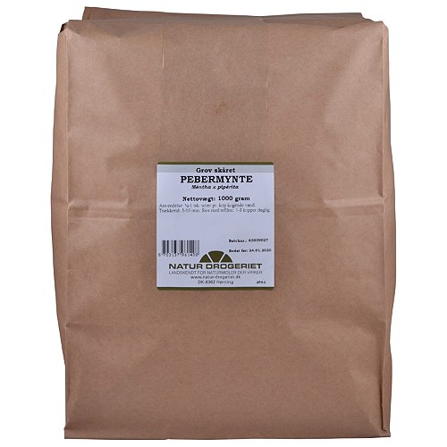 Pebermynte grov skåret - 1 kg - Natur Drogeriet