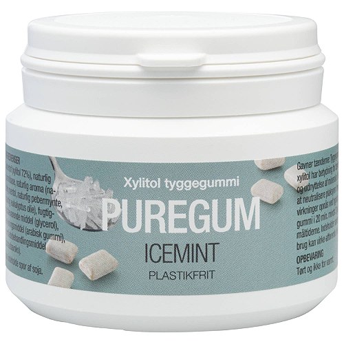 PureGum tyggegummi Icemint - 50 stk - Natur Drogeriet