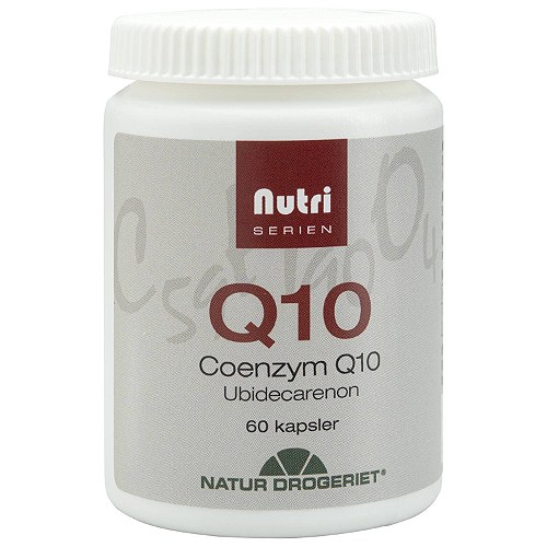 Q10 soft kapsler 100 mg - 60 kapsler - Natur-Drogeriet