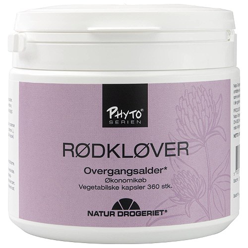 Rødkløver - 360 kapsler -  Natur-Drogeriet