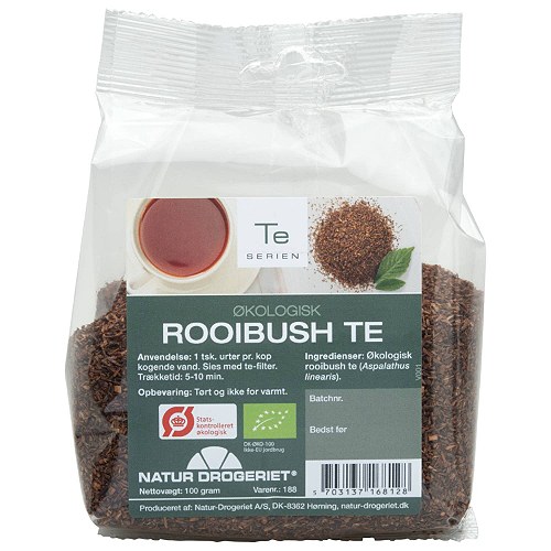 Rooibush te Økologisk - 100 gram - Natur Drogeriet