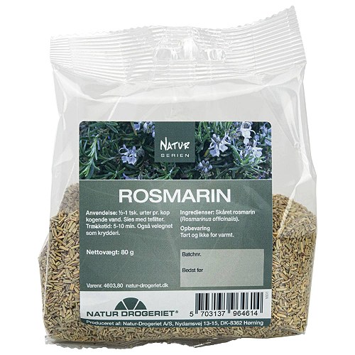 Rosmarin - 80 gr - Natur Drogeriet