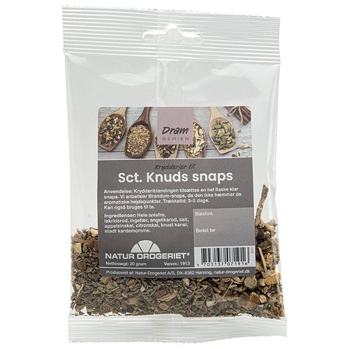 Sct. Knuds snapse blanding - 20 gram - Natur Drogeriet