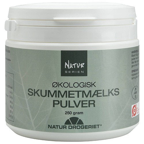 Skummetmælkspulver Økologisk- 250 gr -  Natur-Drogeriet