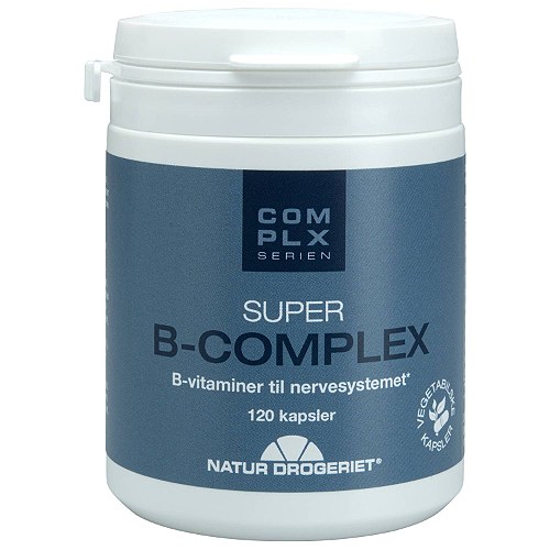 Super B-Complex - 120 Kapsler - Natur-Drogeriet