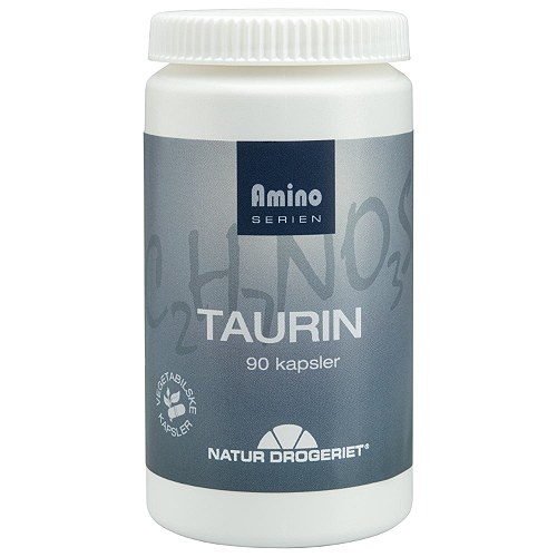 Taurin - 90 kapsler - NaturDrogeriet