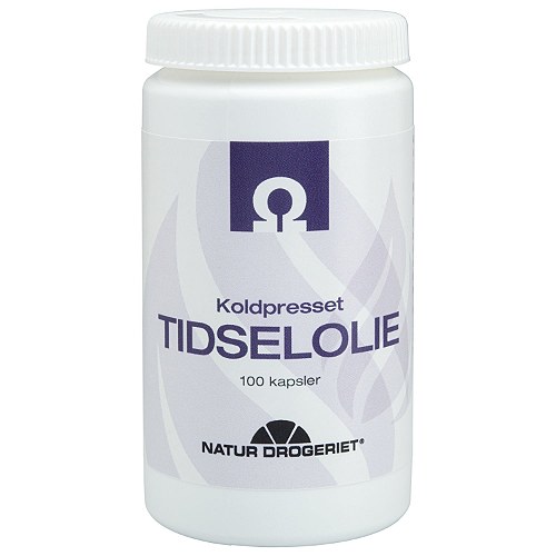 Tidselolie - 100 kap - Natur Drogeriet