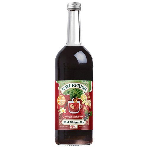 Rød Gløggmiks Økologisk - 750 ml - Naturfrisk