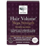 Hair Volume Mega Strength - 60 Tabletter - New Nordic